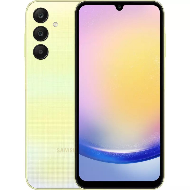 Samsung Galaxy A25 5G 8Go 256Go - Jaune Samsung Galaxy A25 5G 8Go 256Go - Jaune