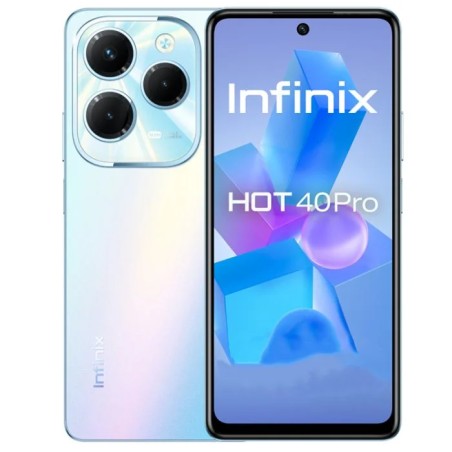 INFINIX HOT 40 PRO - 4G/DS- 12/256 GB PALM BLUE +casque P47 OFFERTE