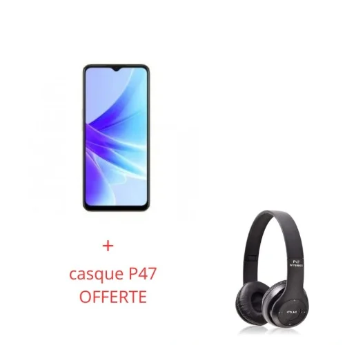 SMARTPHONE OPPO A77S 8GO128GO ORANGE + casque P47 OFFERTE