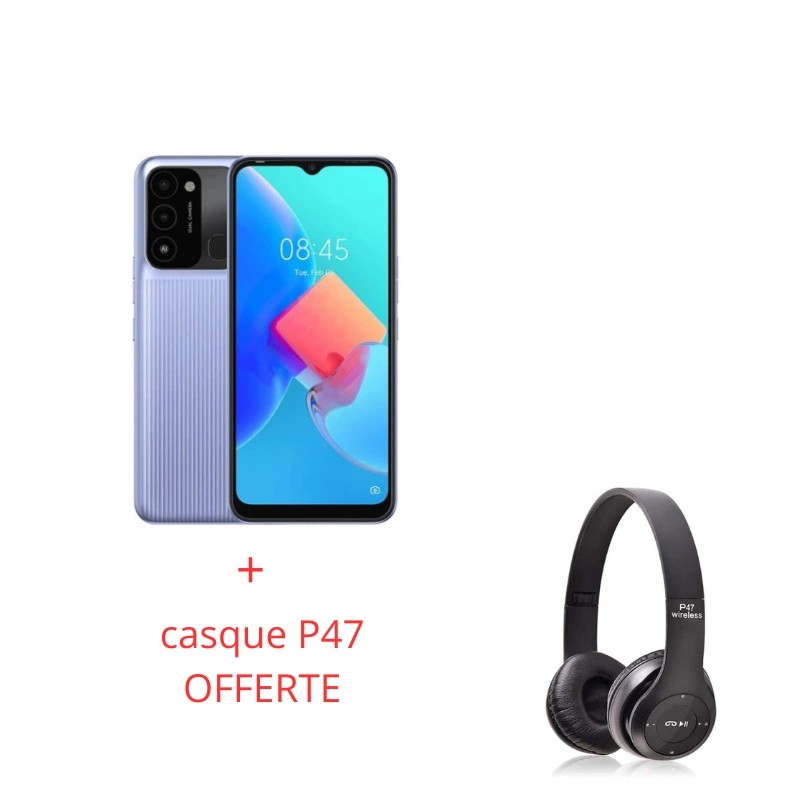 SMARTPHONE TECNO SPARK GO 2022 2GO32GO PURPLE + casque P47 OFFERTE SMARTPHONE TECNO SPARK GO 2022 2GO32GO PURPLE + casque P47 OFFERTE
