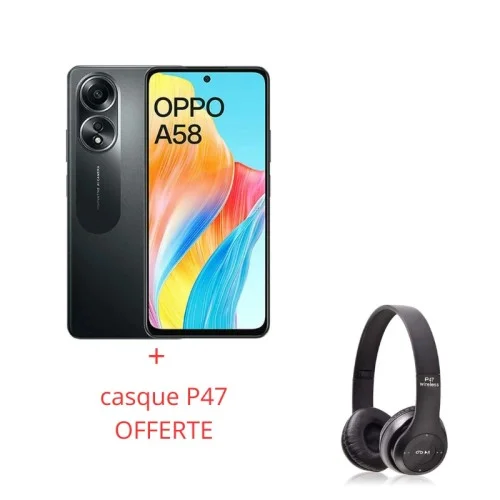 SMARTPHONE OPPO A58 8GO 128GO NOIR