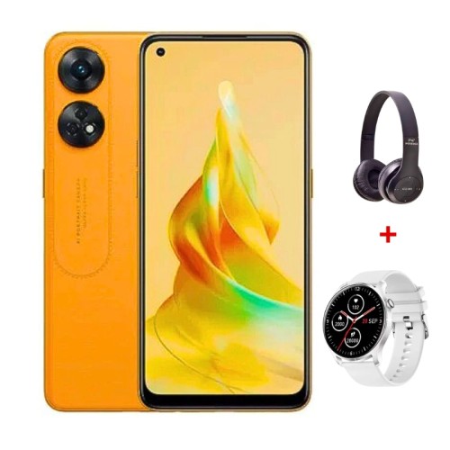 OPPO RENO 8T + SMART WATCH LIGE BW0291 + CASQUE P47