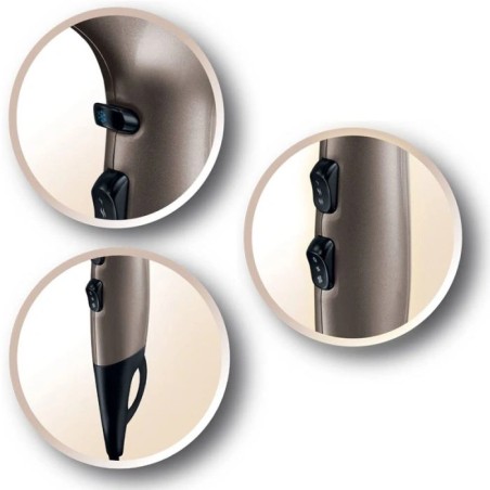 Sèche Cheveux REMINGTON | AC8002 | Keratin Protect Champagne | 2200W