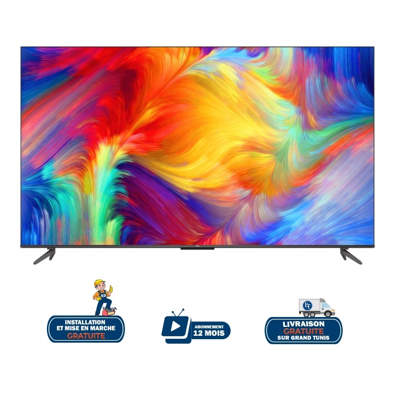 TV TCL SMART 50" P635 tunisie TV TCL SMART 50" P635 tunisie