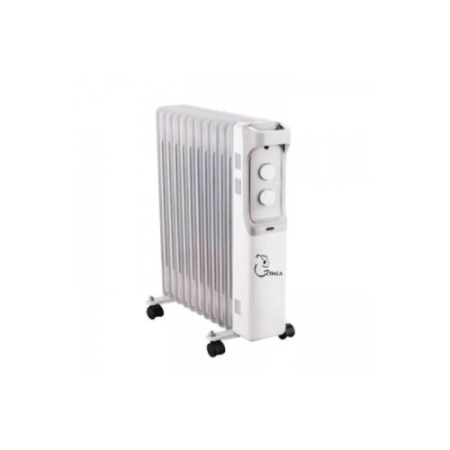 Radiateur Bain d'Huile COALA BH2000 9 Éléments 2000W - Blanc
