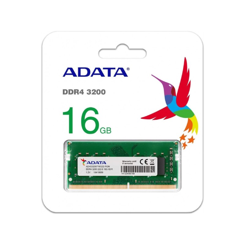 ADATA 16Go DDR4 3200MHz Pour Pc Portable