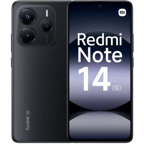 Smartphone Xiaomi Redmi Note 14 5G 8Go 256Go - Noir