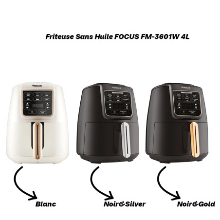 Friteuse Sans Huile FOCUS FM-3601 4L Tunisie