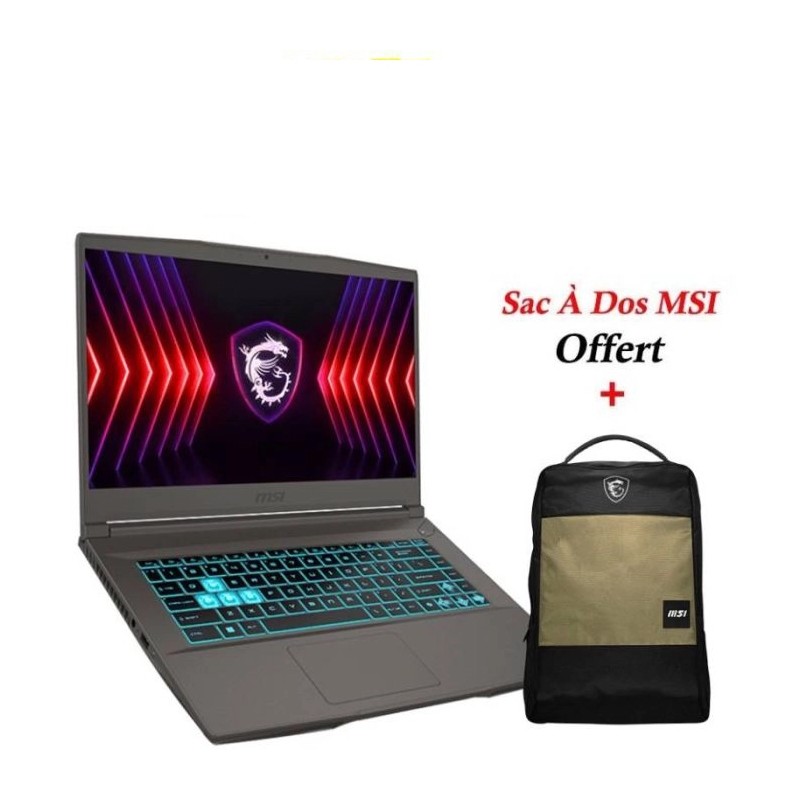 Pc Portable MSI Thin 15 B13UCX 512Go SSD Pc Portable MSI Thin 15 B13UCX 512Go SSD