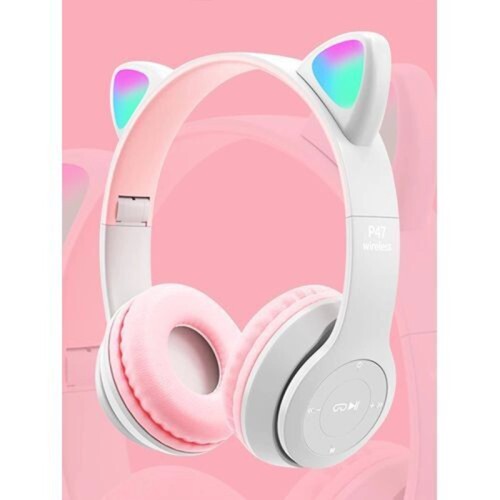 Casque Sans Fil P47M Cat - Blanc