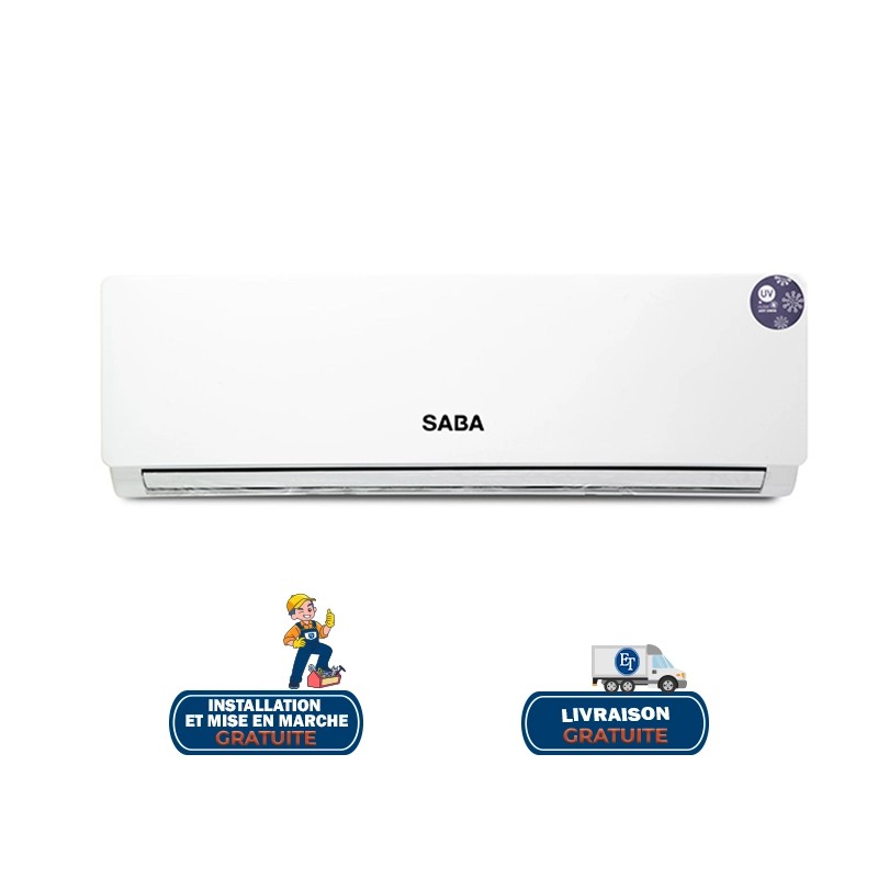 CLIMATISEUR SABA 9000 BTU CHAUD & FROID CLIMATISEUR SABA 9000 BTU CHAUD & FROID