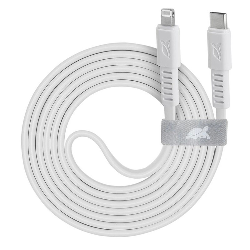Câble RivaCase PS6007 WT12 Type-C Vers Lightning | Blanc Câble RivaCase PS6007 WT12 Type-C Vers Lightning | Blanc