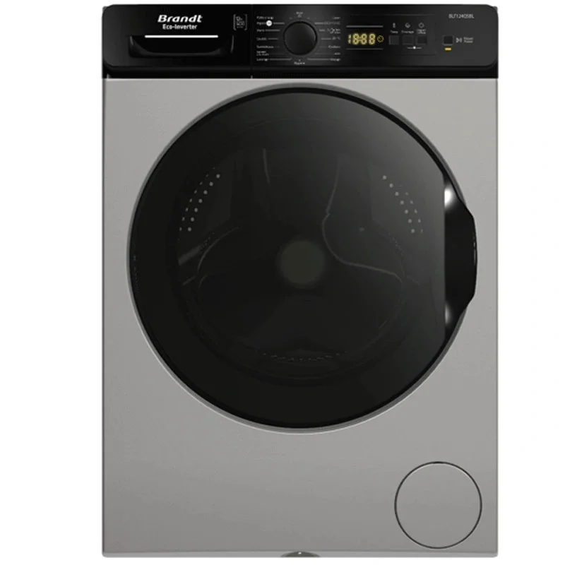 Machine à Laver Frontale Brandt BLF124QSBL Inverter 12Kg Machine à Laver Frontale Brandt BLF124QSBL Inverter 12Kg