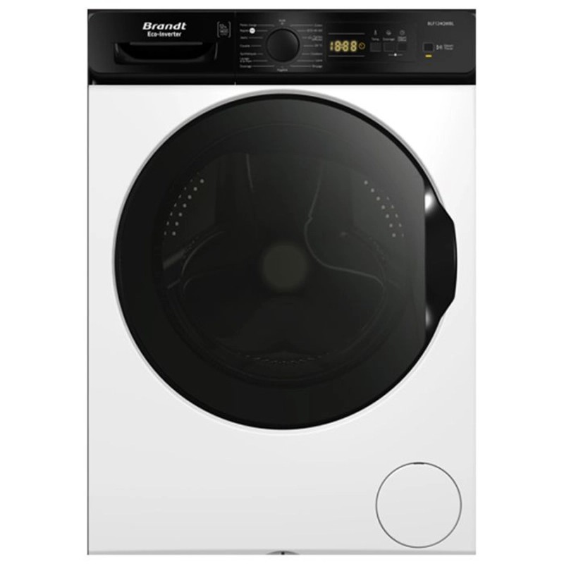 Lave Linge Frontal Inverter BRANDT BLF124QWBL 12kg - Blanc Lave Linge Frontal Inverter BRANDT BLF124QWBL 12kg - Blanc