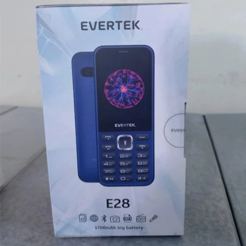 Téléphone portable Evertek E28  bleu
