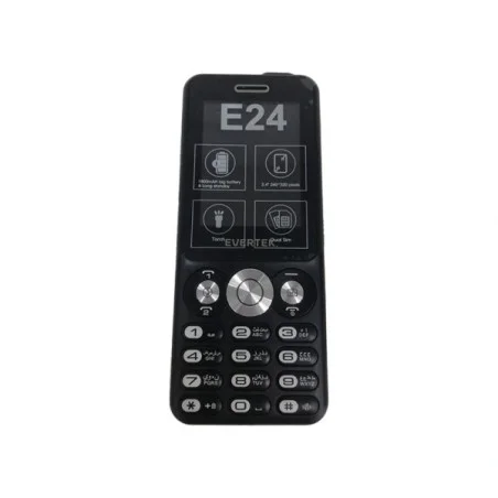 Téléphone portable Evertek E24 | NOIR