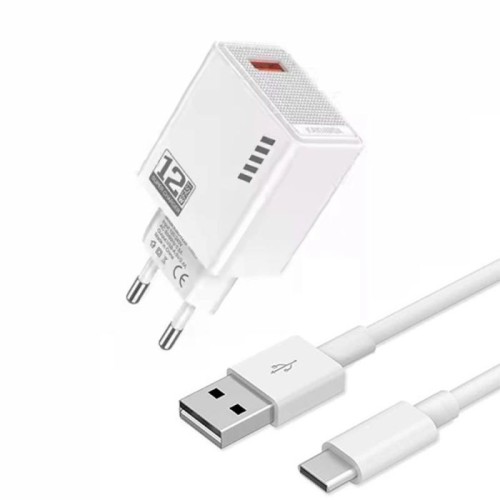 Chargeur WUW T66 3.5A Type-C - Blanc