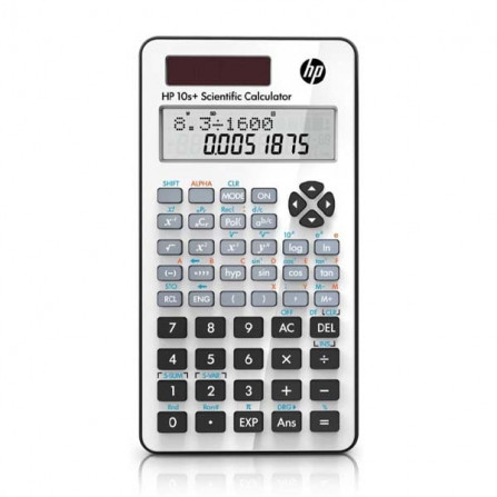 CALCULATRICE SCIENTIFIQUE SOLAIRE 10 CHIFFRES HP 10S+