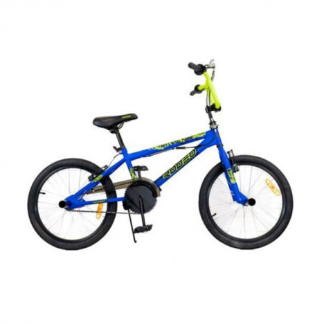 BICYCLETTE BMX RODEO FREESTYLE 20" -  BLEU & JAUNE