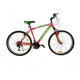 BICYCLETTE VTT PRADO APACHE 18 VITESSE 26" POUR HOMME - ROUGE & VERT
