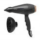 SECHE CHEVEUX BABYLISS 2100W + DIFFUSEUR GRIS /OR