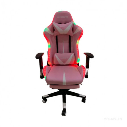 CHAISE GAMING PINK RGB
