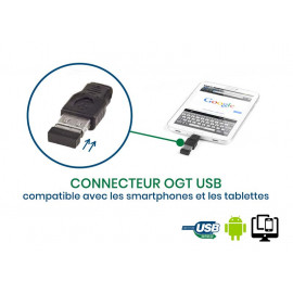 NGS combo Clavier + Souris sans fil  + Connecteur USB OGT  - 2