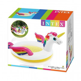 PISCINE FONTAINE GONFLABLE LICORNE INTEX