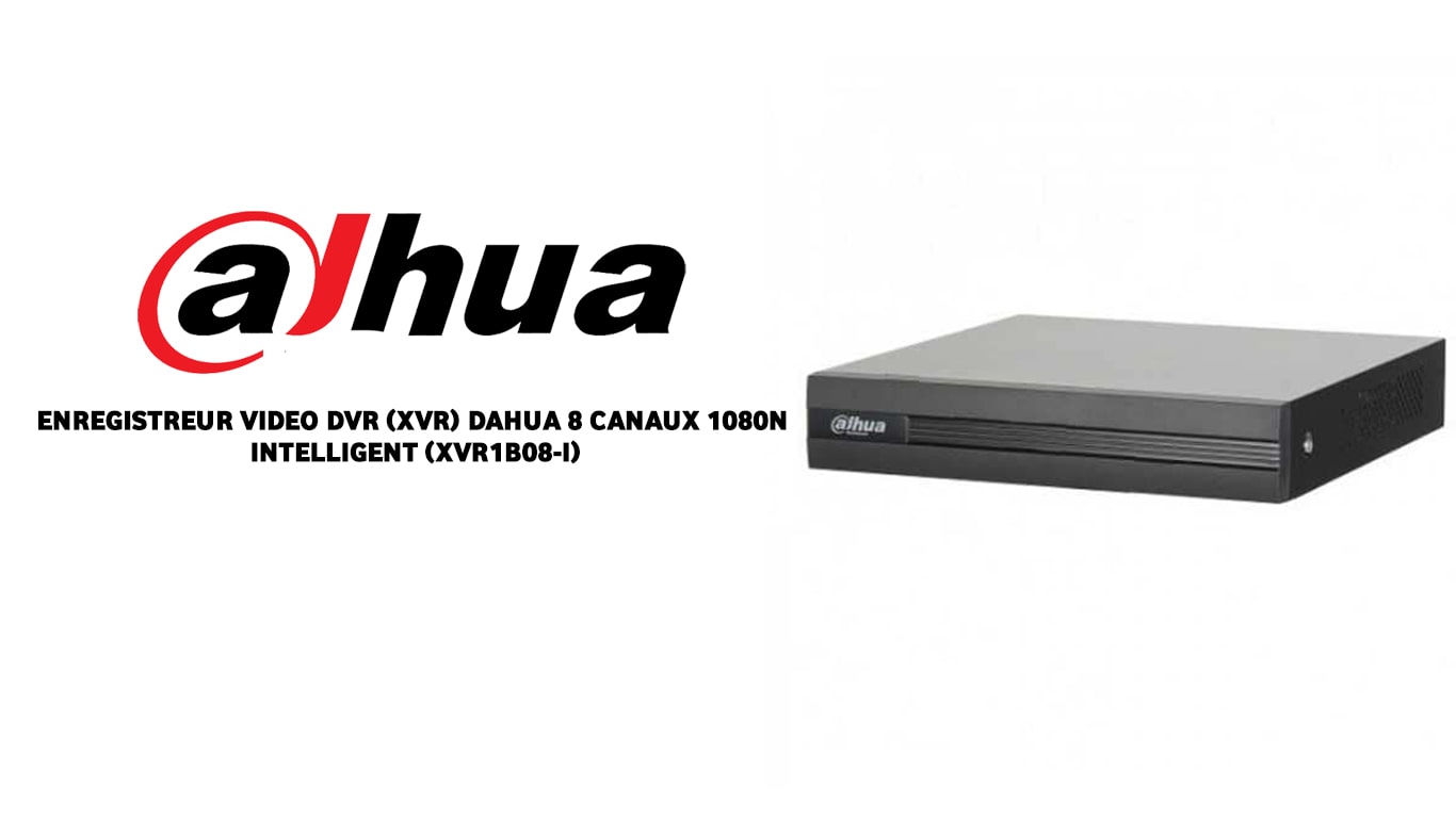 ENREGISTREUR VIDEO DVR (XVR) DAHUA 8 CANAUX 1080N INTELLIGENT +SKYHAWK 2T