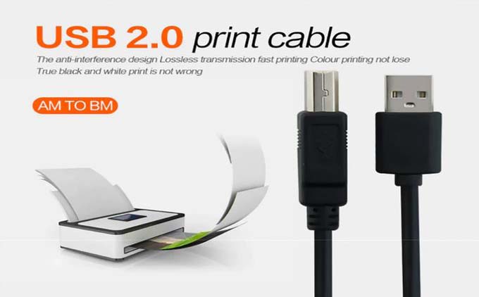 CABLE USB 2.0 POUR IMPRIMANTE Tunisie prix