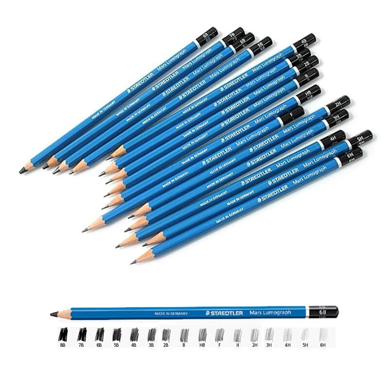 CRAYON STAEDTLER MARS LUMOGRAPH 100 6B