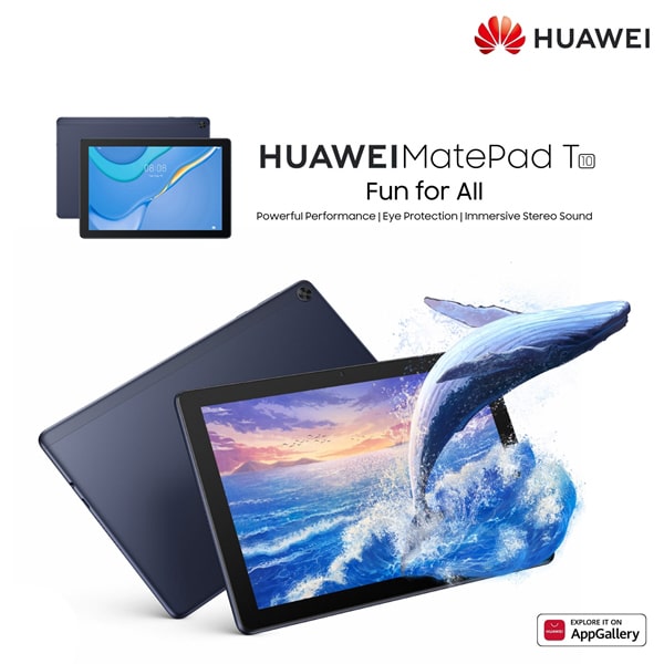 prix Tablette HUAWEI MatePad T10 4GO/64GO Tunisie