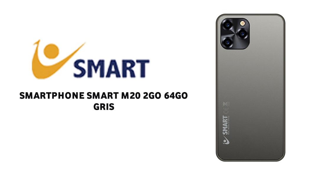 Smartphone Smart M20 2Go 64Go - Gris prix Tunisie