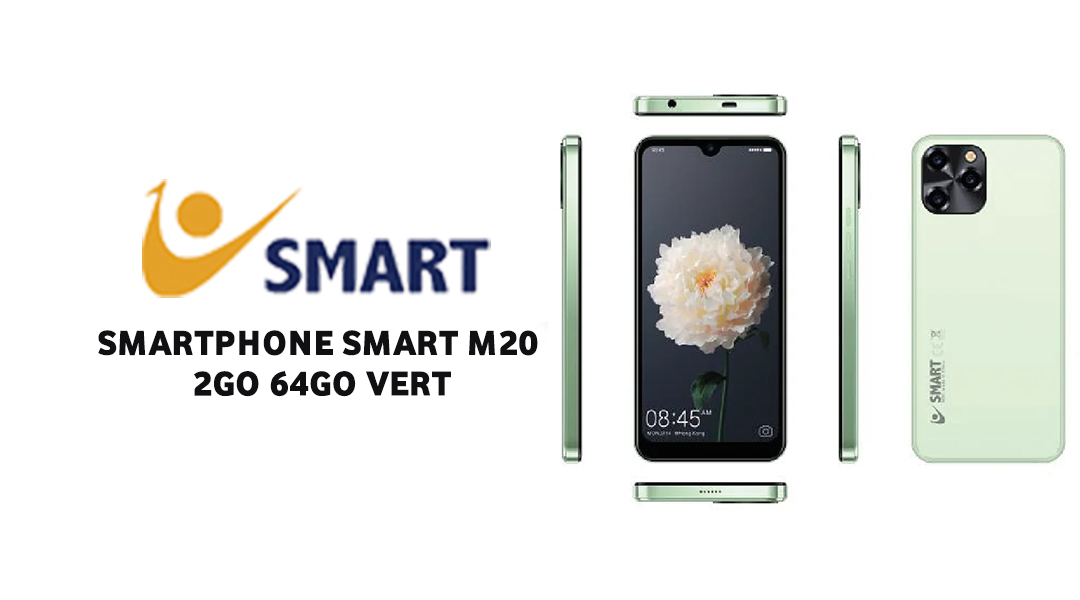 vente SMARTPHONE SMART M20 2GO/64GO MINT