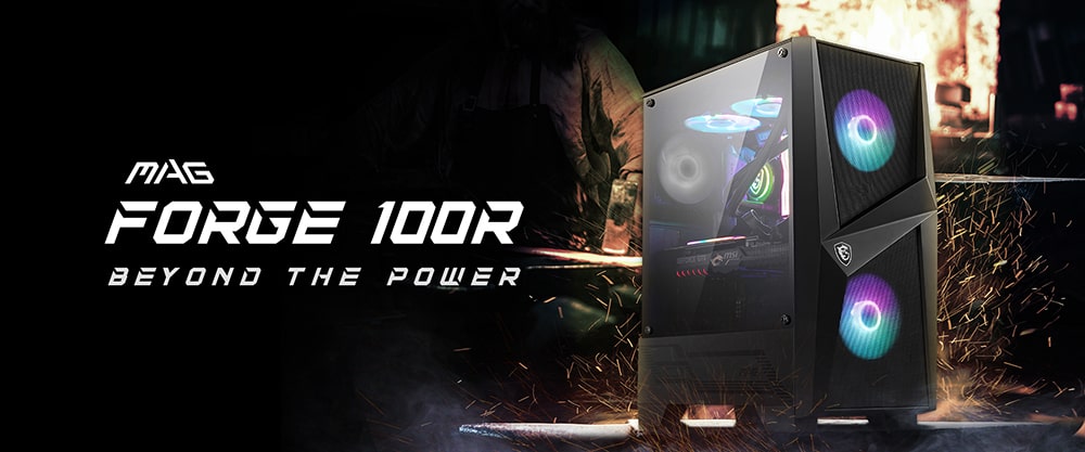 BOITIER GAMER MSI MAG FORGE 100R