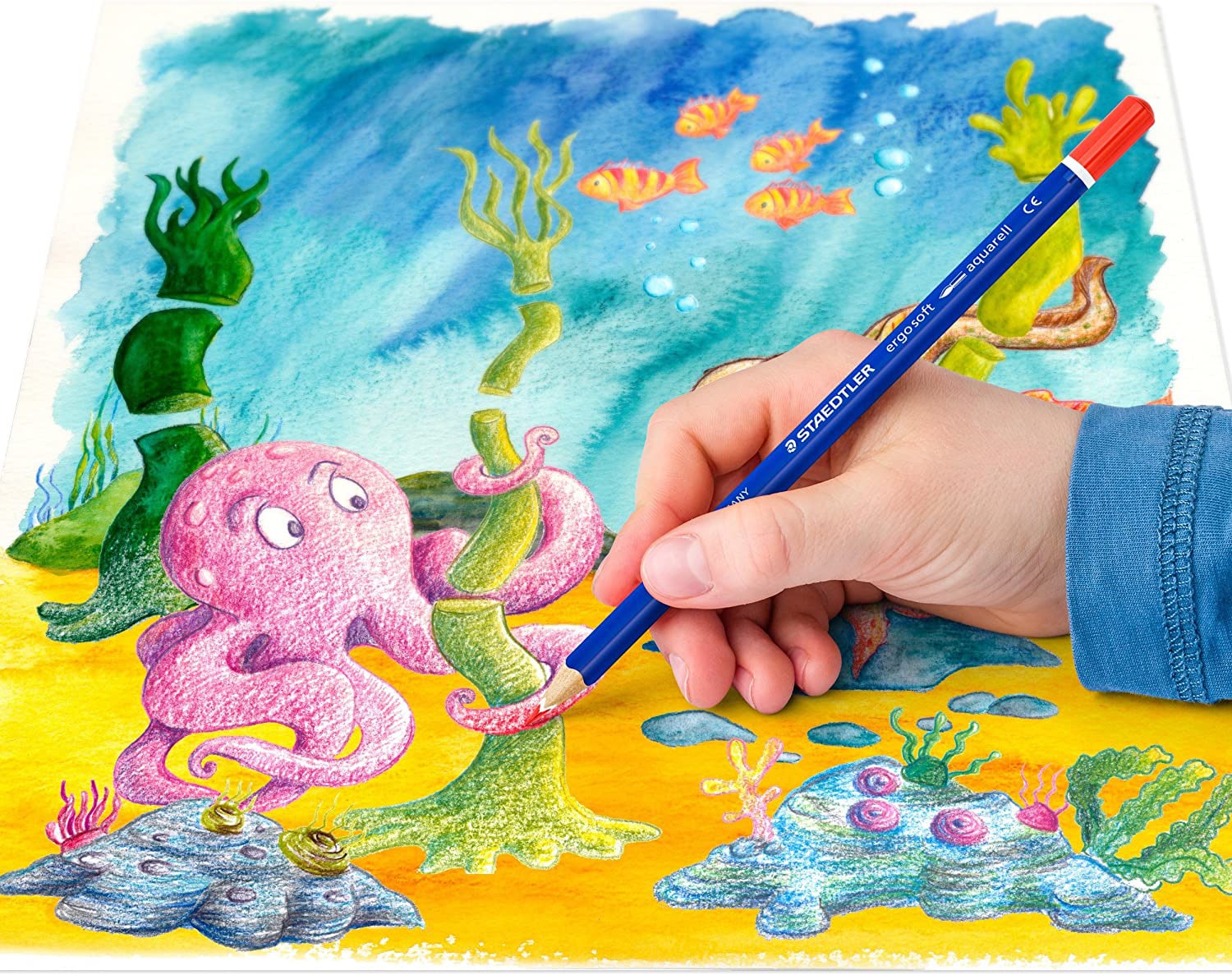 PACK DE 24 CRAYONS STAEDTLER ERGOSOFT AQUARELL 156 SB24
