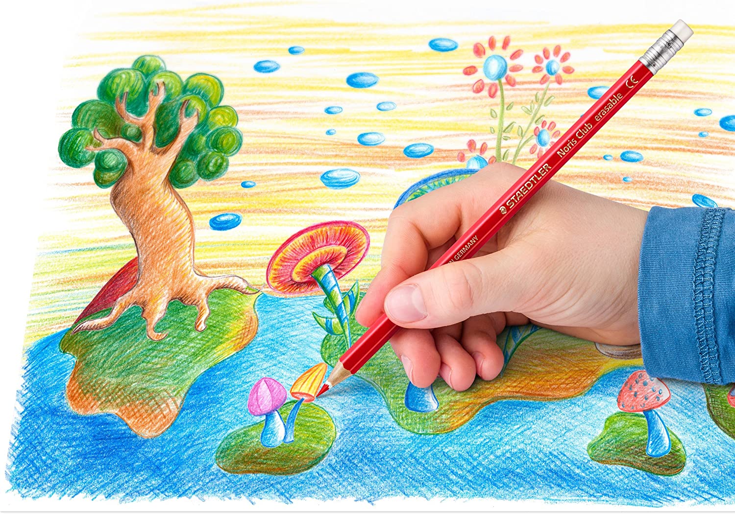 PACK DE 24 CRAYONS EFFACABLES STAEDTLER NORIS CLUB 144_50NC24