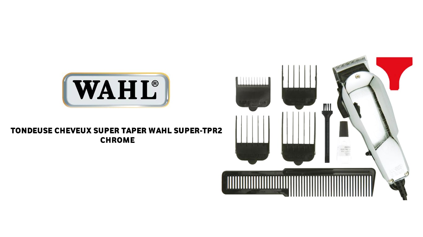 WAHL – Tondeuse Super Taper Chrome
