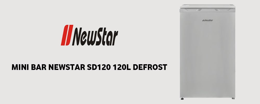 MINI BAR NEWSTAR SD120 120L DEFROST SILVER