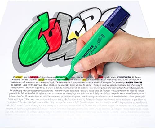 PACK DE 3 SURLIGNEURS STAEDTLER TEXTSURFER CLASSIC 364 + 1 SURLIGNEUR GRATUIT