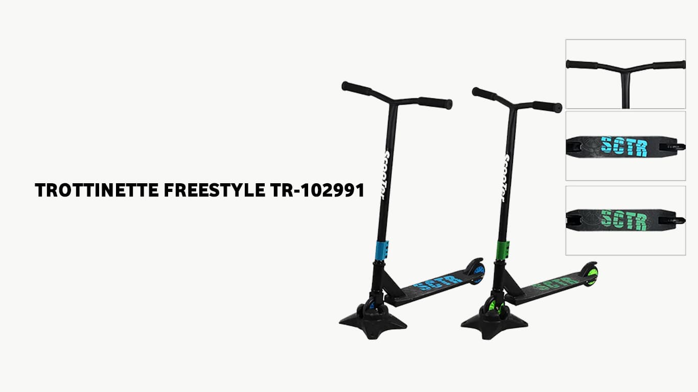 vente Trottinette Freestyle Noire TR-102991 Tunisie