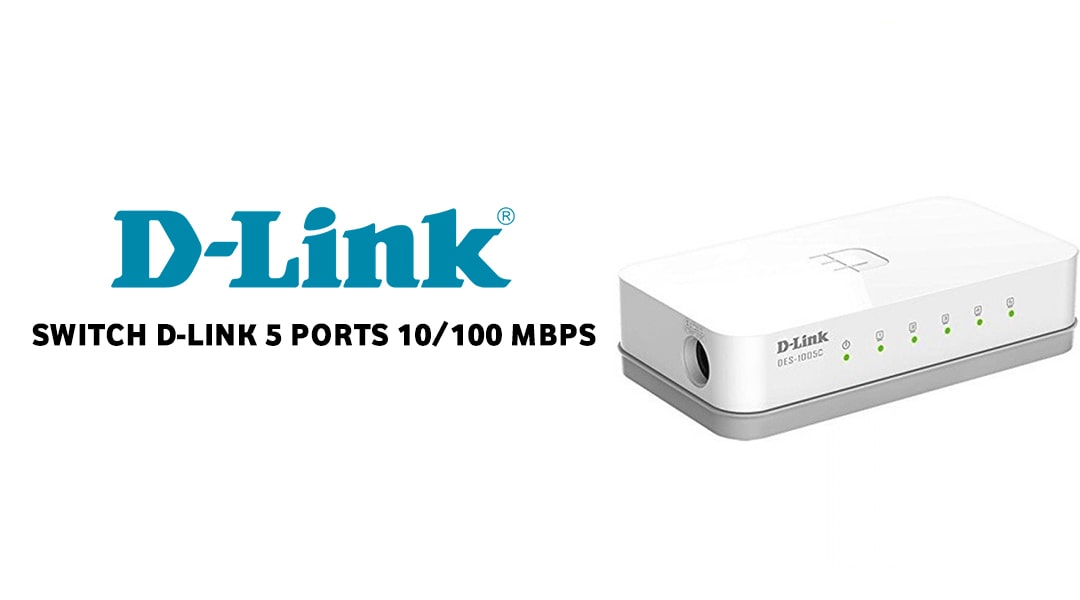 SWITCH D-LINK 5 PORTS 10/100 MBPS prix Tunisie