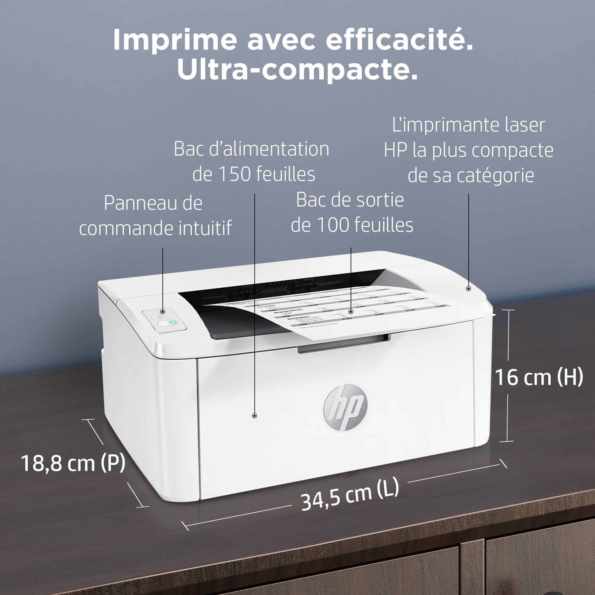 IMPRIMANTE MONOFONCTION LASERJET PRO HP M111A MONOCHROME prix pas cher