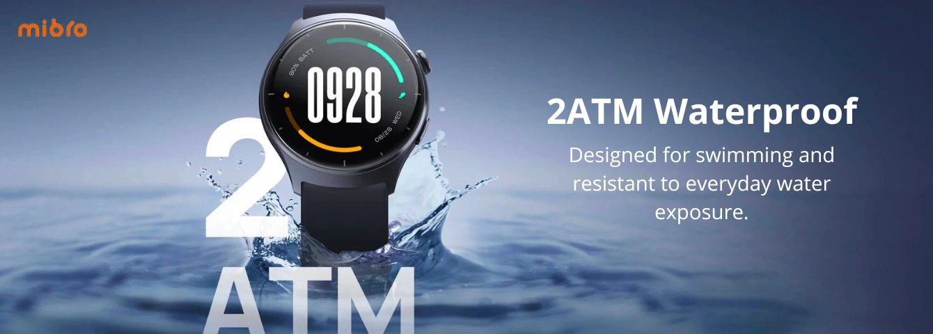 2ATM Waterproof