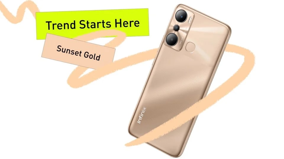 vente SMARTPHONE INFINIX HOT 20I GOLD
