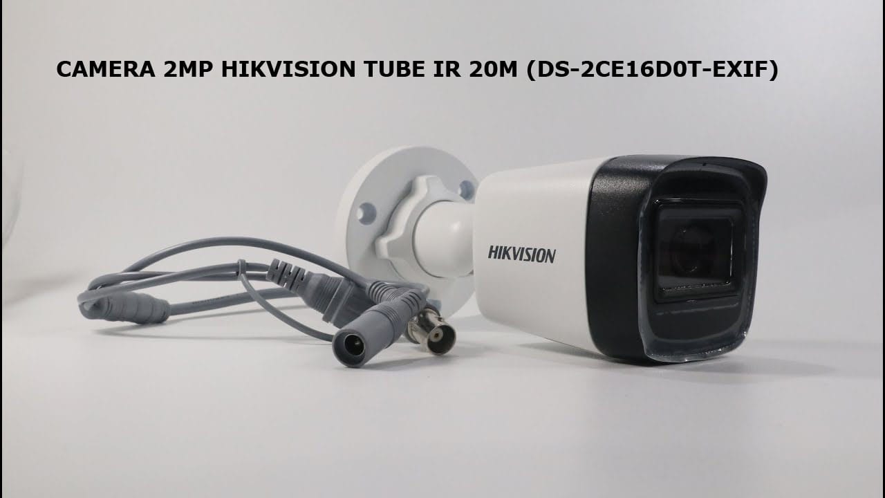 CAMERA 2MP HIKVISION TUBE IR 20M DS-2CE16D0T-EXIF