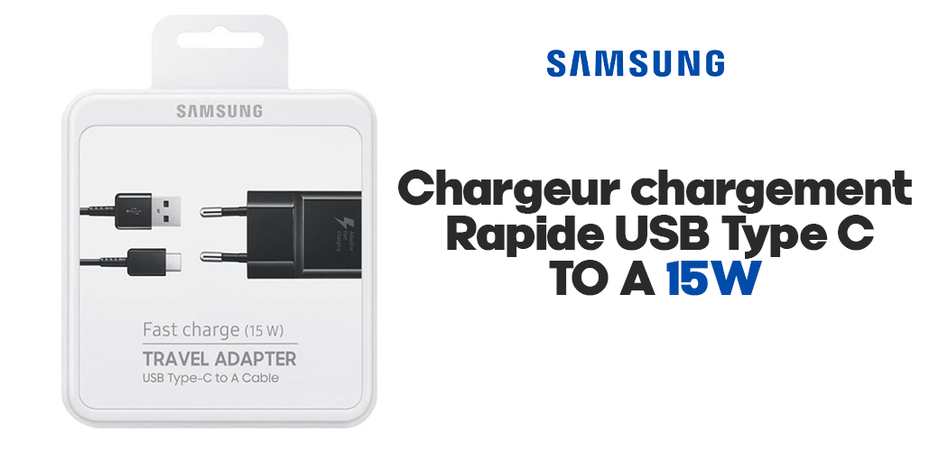 chargeur samsung type c