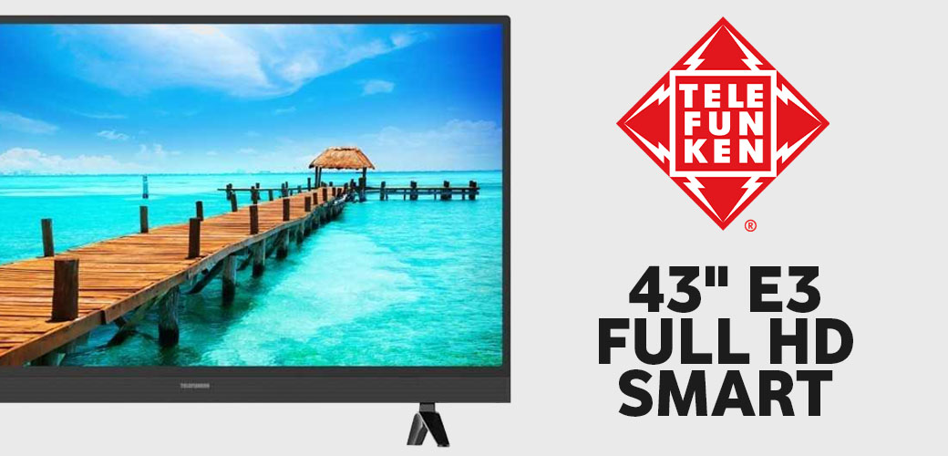 TV LED TELEFUNKEN 43" E3 Full HD Smart Tunisie