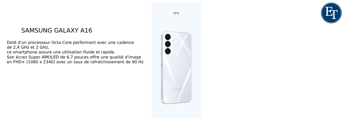 SAMSUNG GALAXY A16